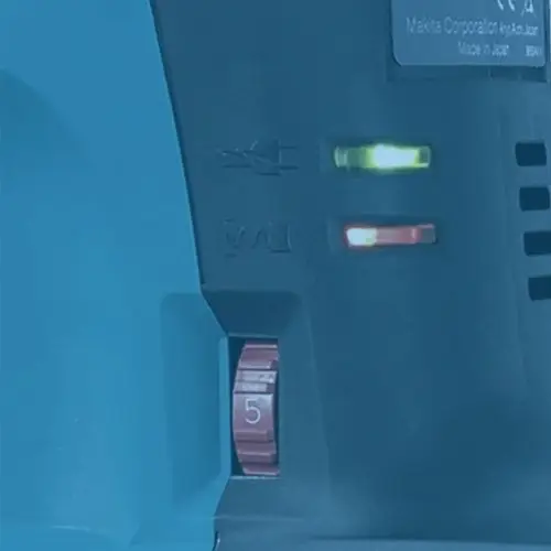 Onderhoudslampje elektrisch gereedschap