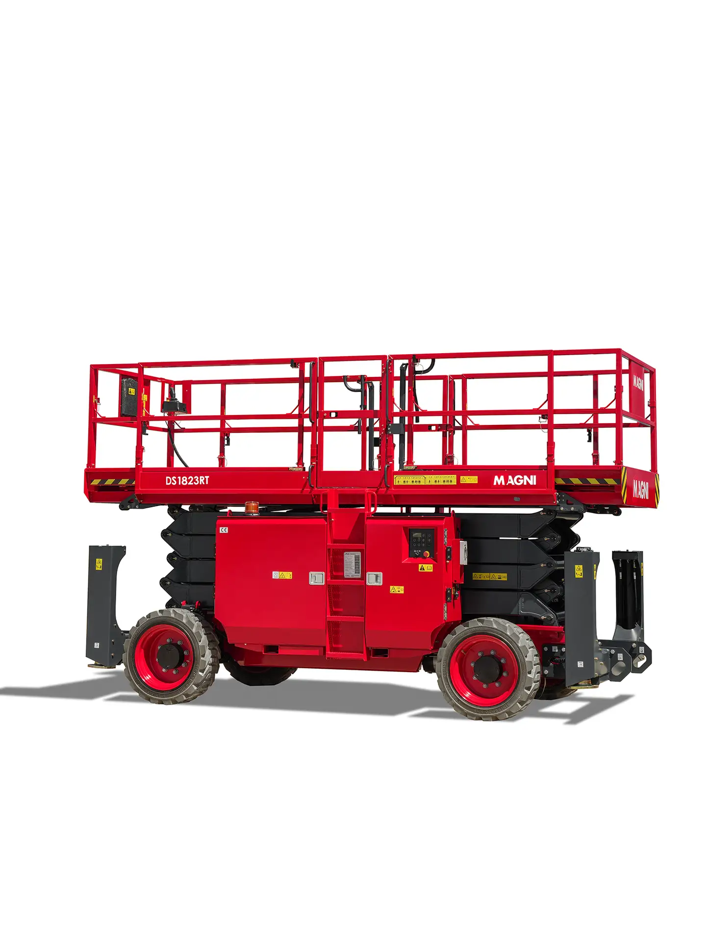 magni schaar hoogwerker ruw terrein 18 meter